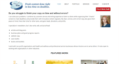 Desktop Screenshot of classywriting.com
